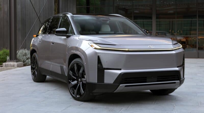 2026 Toyota Highlander (Kluger) EV.