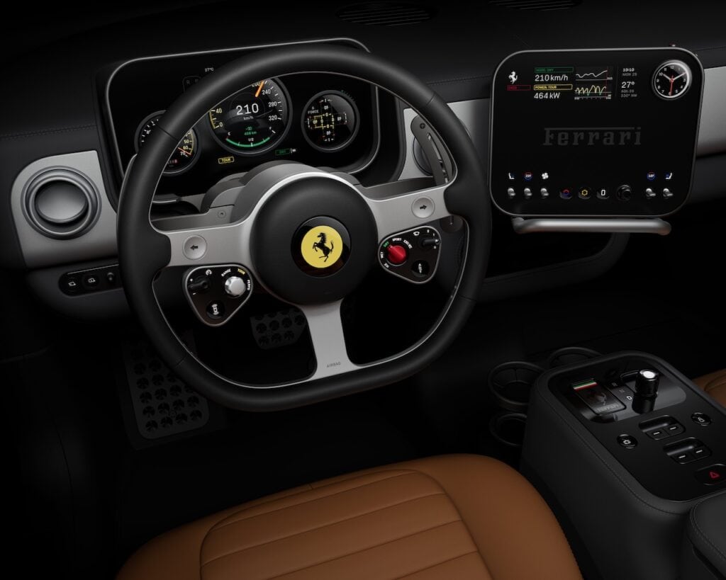 2026 Ferrari Luce interior.