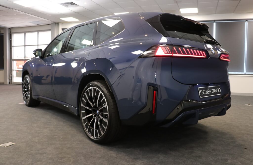 2026 BMW iX3 50 xDrive right-hand drive in Australia.