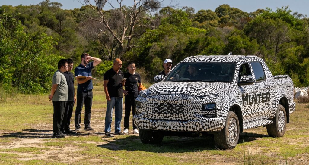 2026 JAC Hunter T9, testing at Lang Lang.