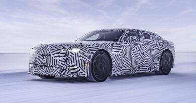 2026 Jaguar Type 00 prototype winter testing.
