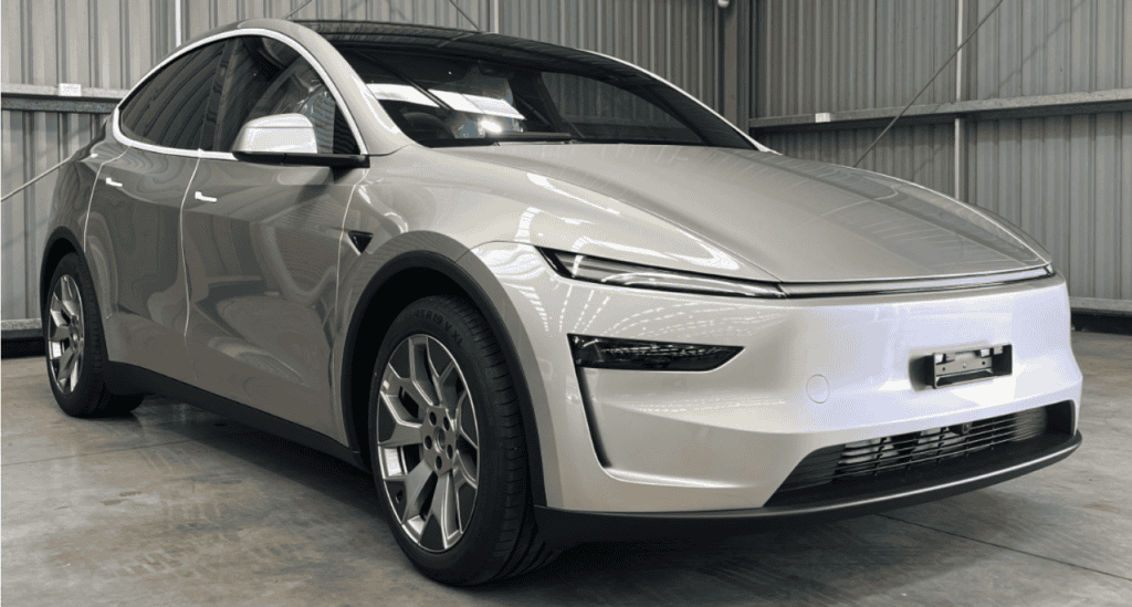 The Tesla Model YL pictured in the Australian Design Rule documentation published by the Australian Government.