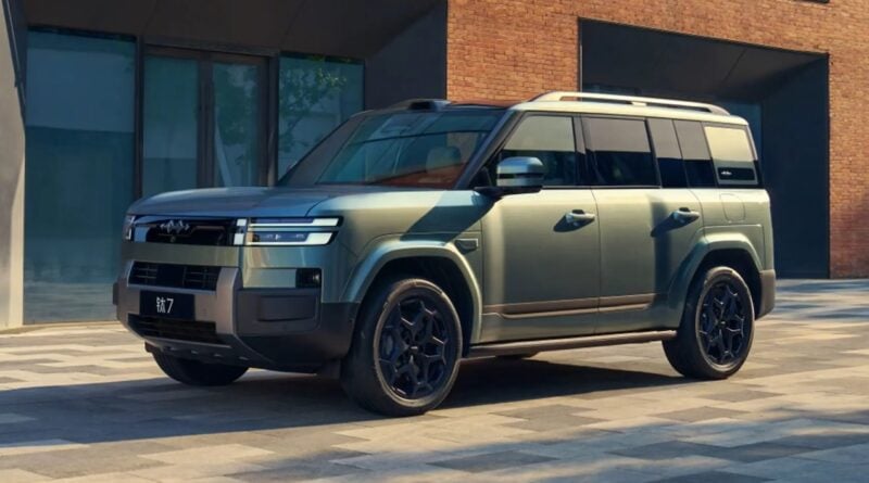 2026 BYD Ti7.