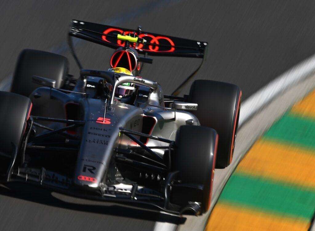 Australian Grand Prix action. Credit Audi F1 Facebook.