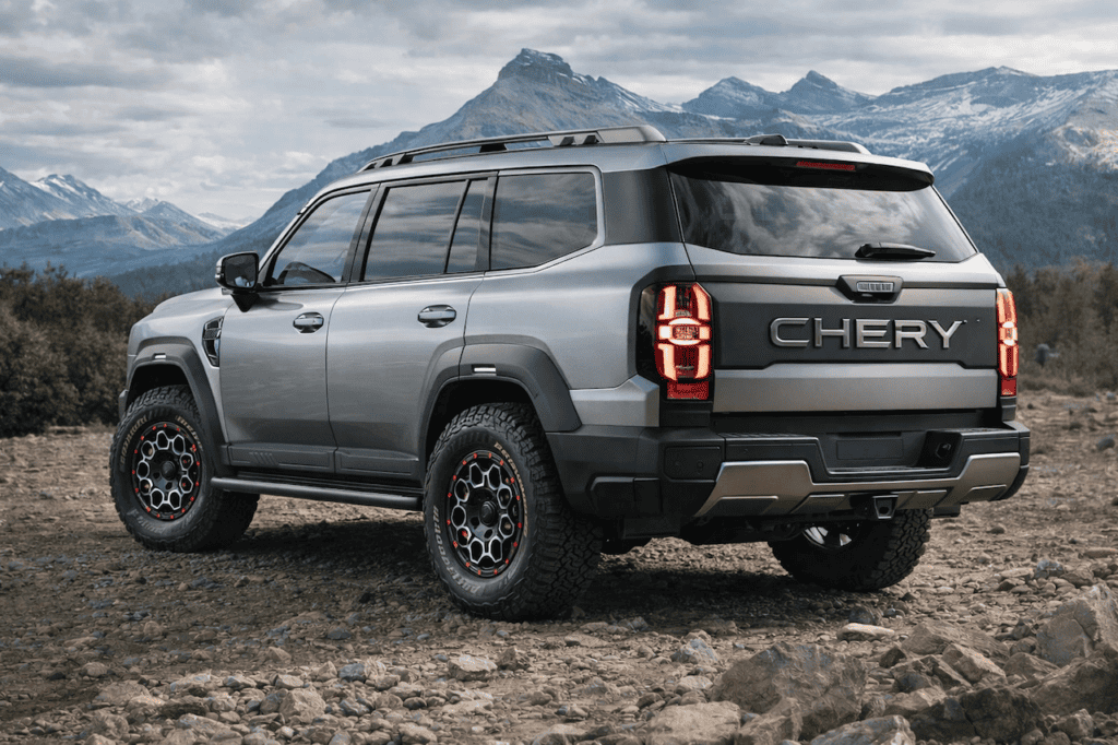 Chery KP31 4x4 wagon. Artists impression.