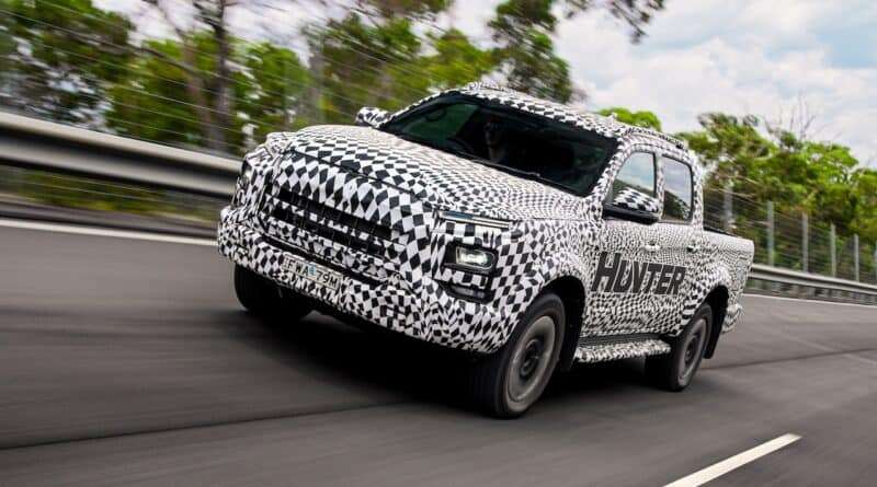 2026 JAC T9 Hunter testing at Lang Lang.