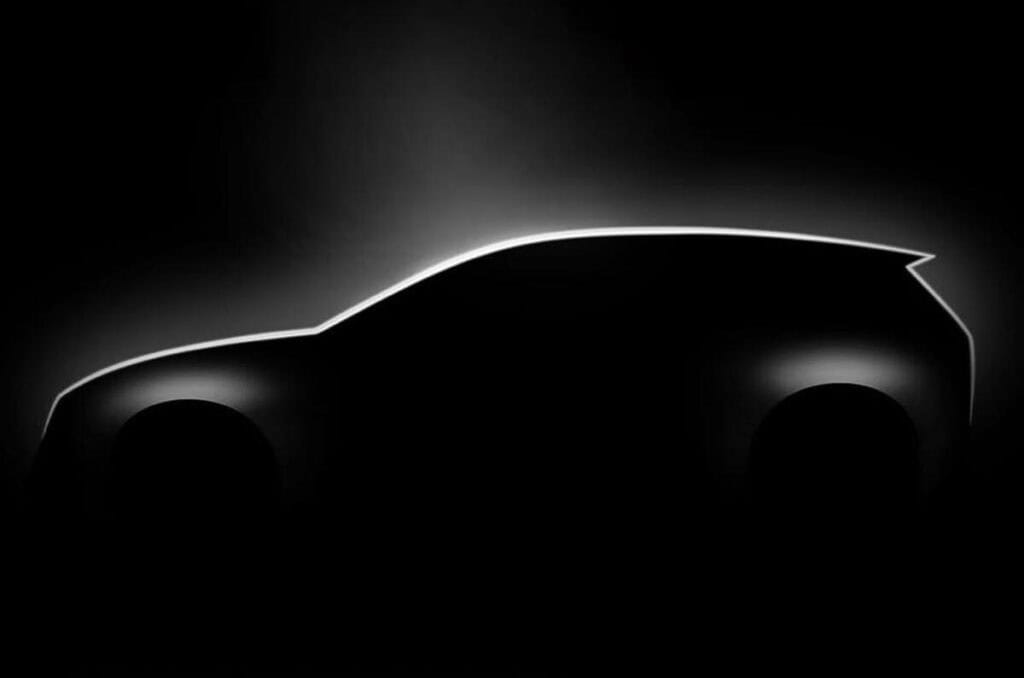 2028 Volkswagen Golf Mk9 EV tease.