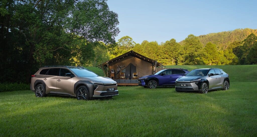 2026 Toyota bZ4X range.