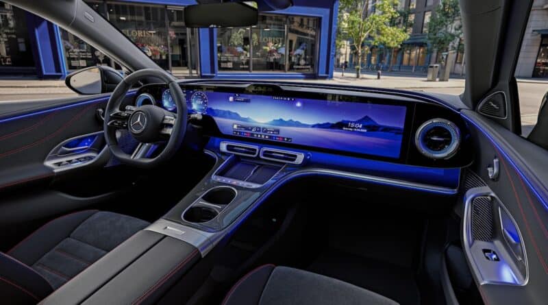 2026 Mercedes-Benz C Class EV interior.