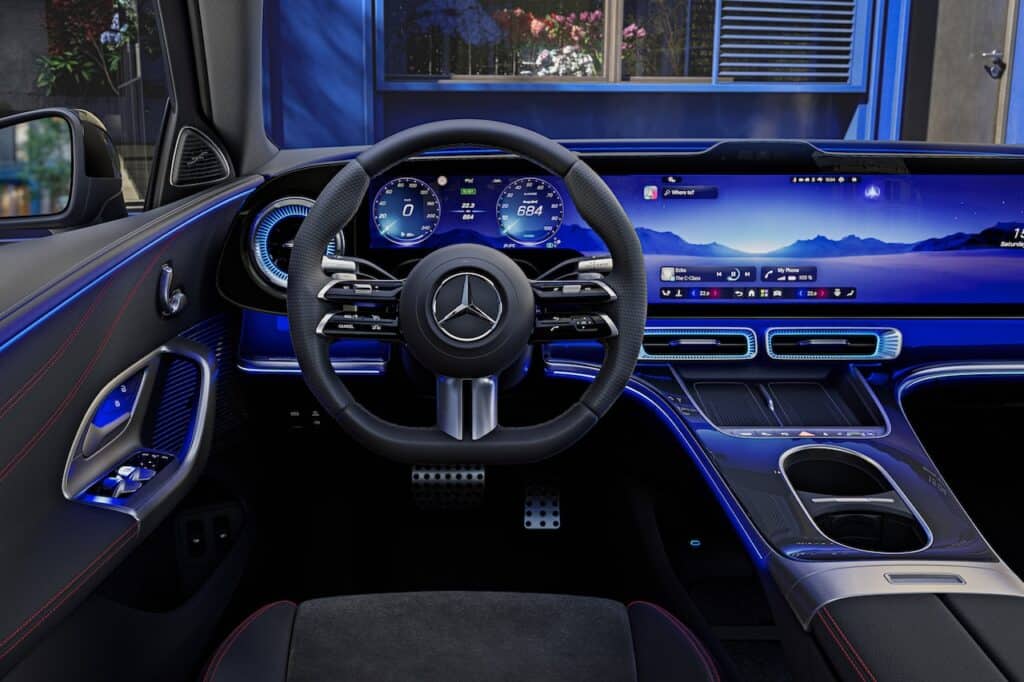 2026 Mercedes-Benz C Class EV interior.