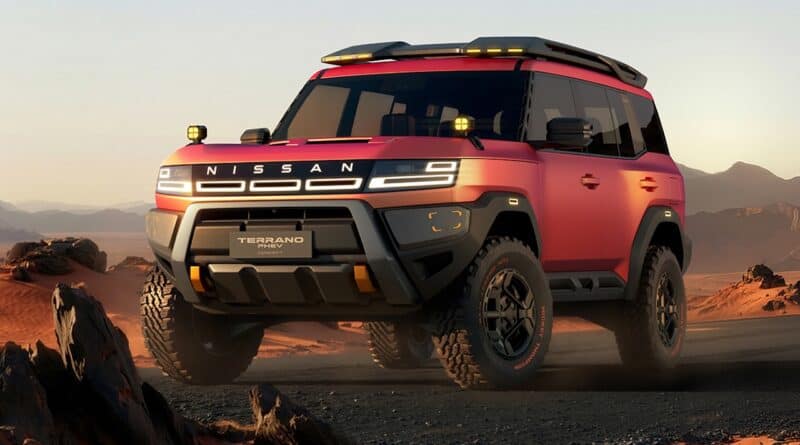 2026 Nissan Terrano PHEV concept.