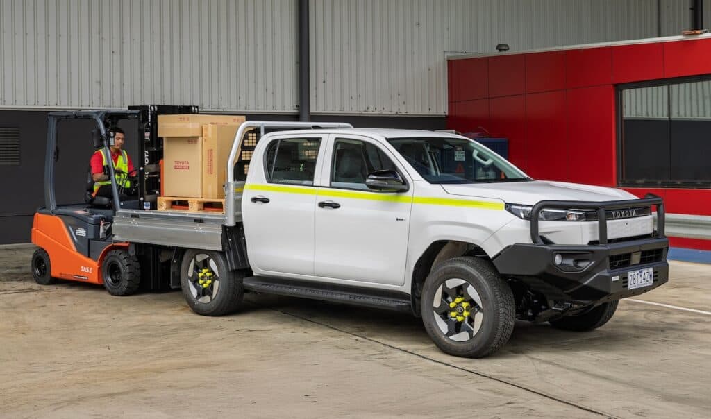 2026 Toyota HiLux BEV.