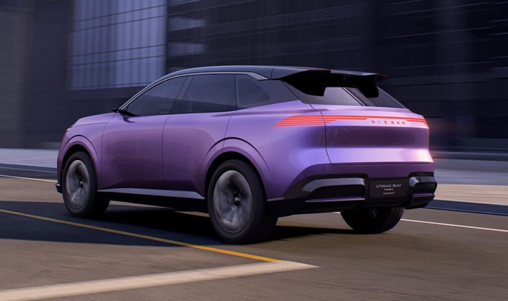 2026 Nissan Urban SUV PHEV concept.