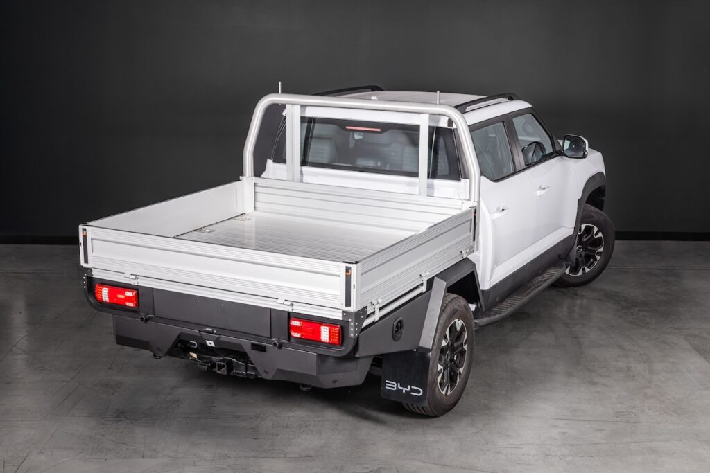 2026 BYD Shark 6 cab chassis.
