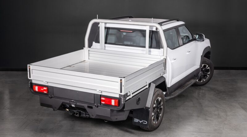 2026 BYD Shark 6 cab chassis.