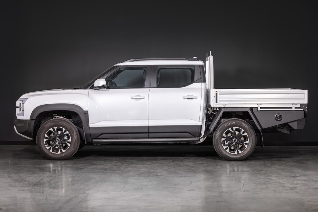 2026 BYD Shark 6 cab chassis.