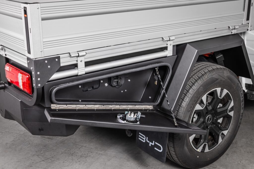 2026 BYD Shark 6 cab chassis.