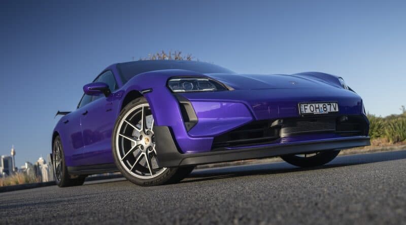 2026 Porsche Taycan GT with Weissach Package.