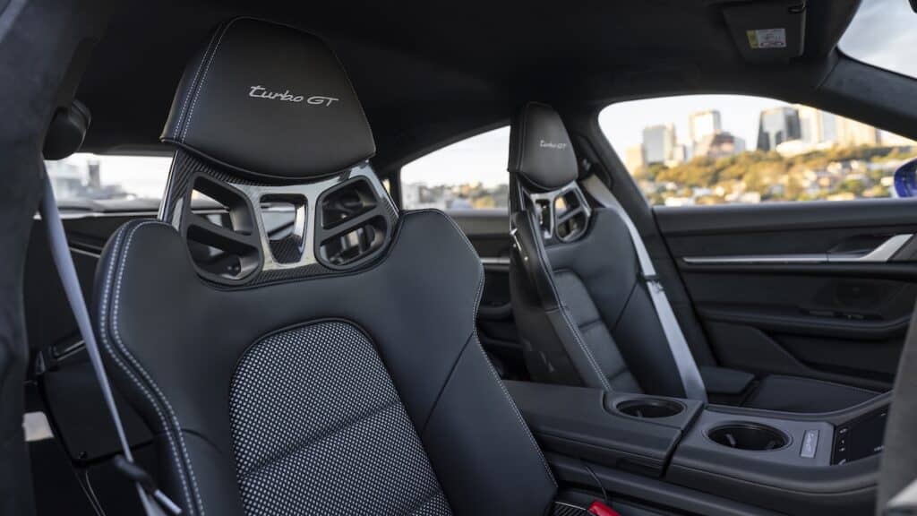 2026 Porsche Taycan GT with Weissach Package.