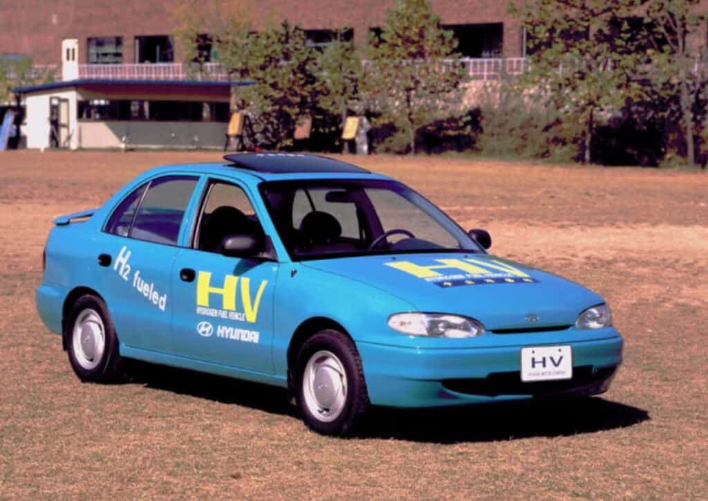 Hyundai Excel EV.