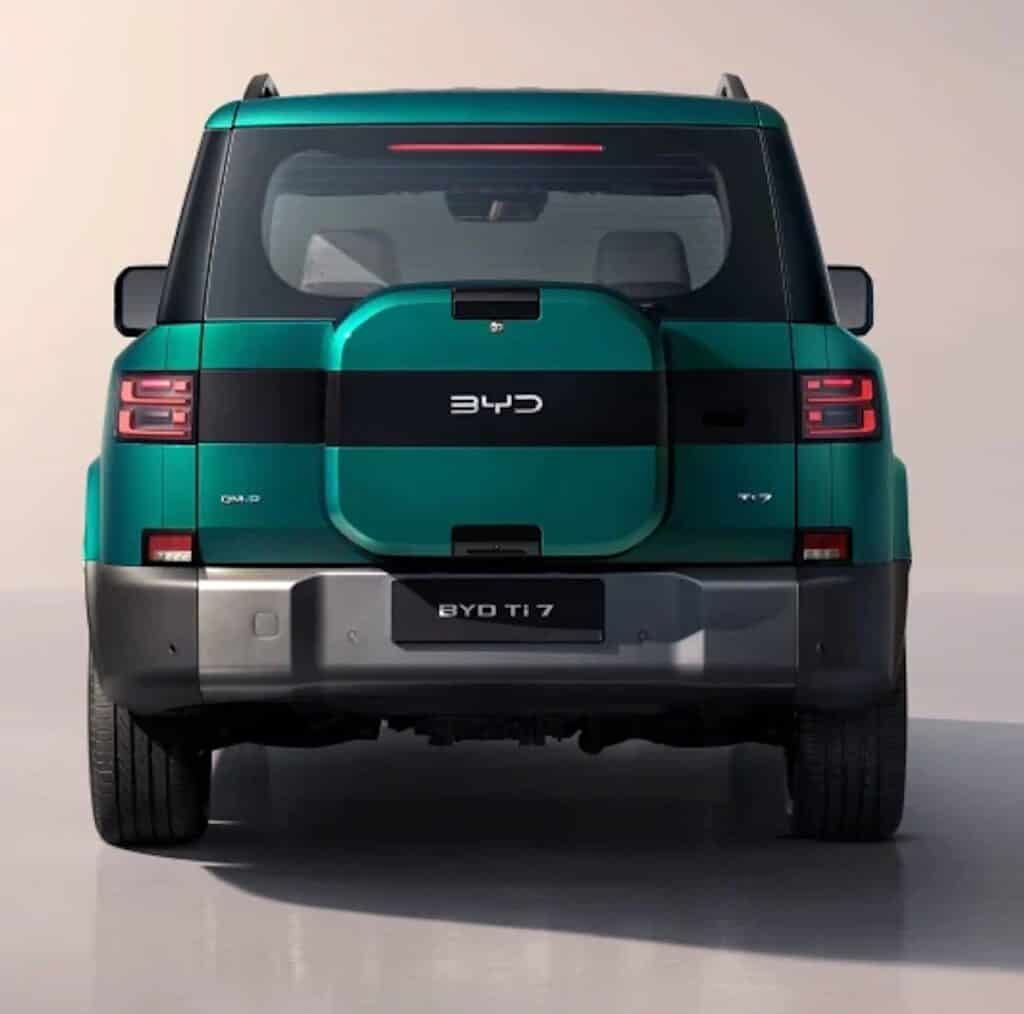 2026 BYD Ti7.
