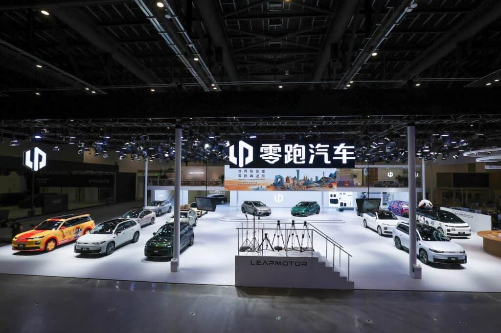 2026 Beijing Auto Show. Leapmotor stand.