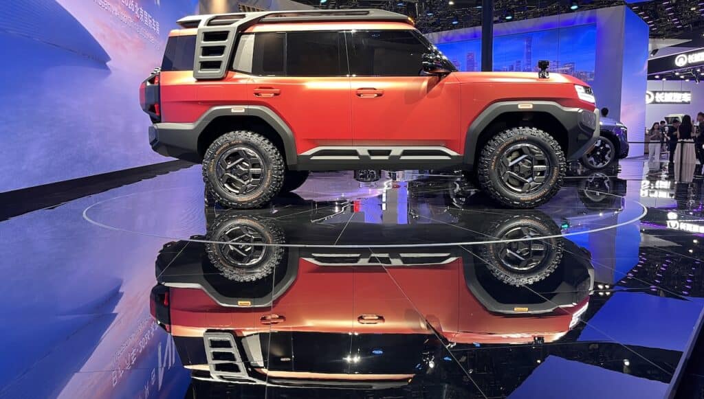 Nissan Terrano PHEV Concept at the 2026 Beijing auto show