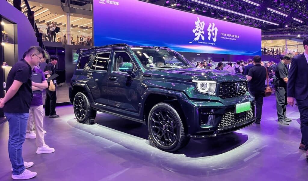 Tank 700 PHEV at the 2026 Beijing auto show