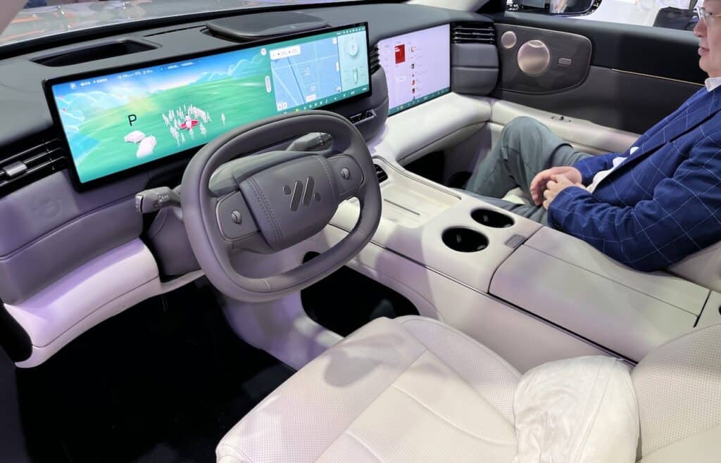 MG's IM LS8 range-extender (EREV) luxury SUV will be known as the IM8 when it comes to Australia in early 2027, seen at the 2026 Beijing auto show