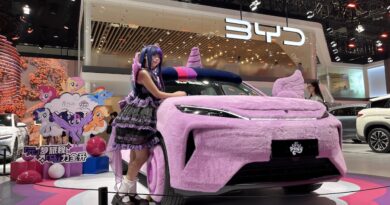 My Little Pony BYD Atto 3 at the 2026 Beijing auto show