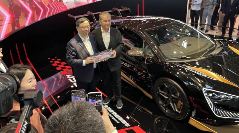 Billionaire Aussie Nick Politis signs up for the only YangWang U9 Xtreme coming to Australia, at the 2026 Beijing auto show