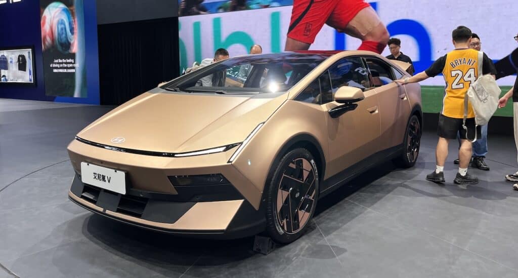 Hyundai Ioniq V at the 2026 Beijing auto show