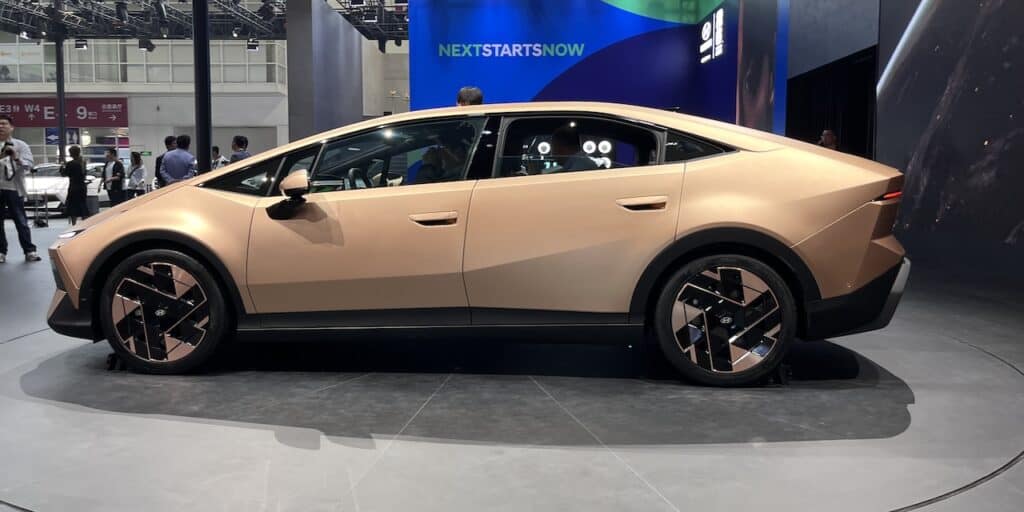 Hyundai Ioniq V at the 2026 Beijing auto show
