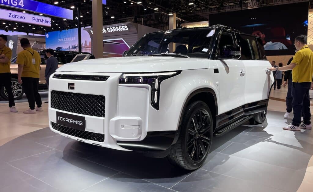 ROX Adamas luxury all-terrain SUV at the 2026 Beijing auto show