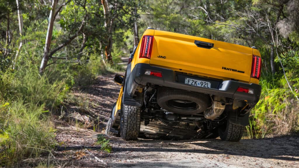 2026 JAC Hunter PHEV ute.