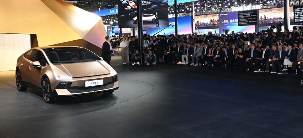 2027 Hyundai Ioniq V. Beijing show reveal.