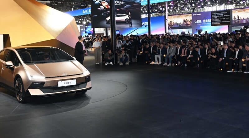 2027 Hyundai Ioniq V. Beijing show reveal.
