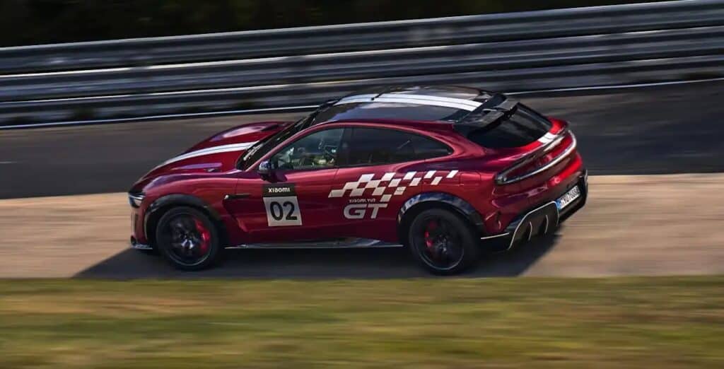 2026 Xiaomi YU7 GT record.