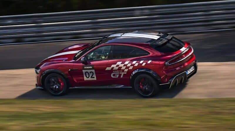2026 Xiaomi YU7 GT record.