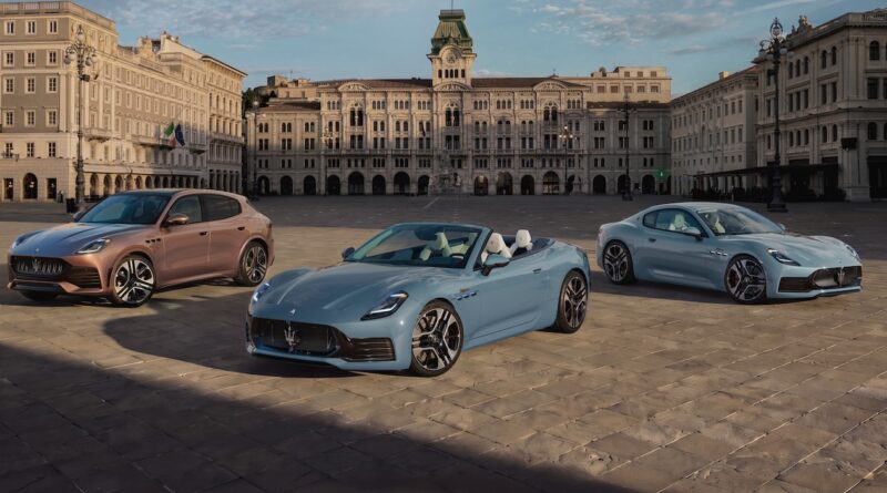 2027 Maserati Folgore line-up.