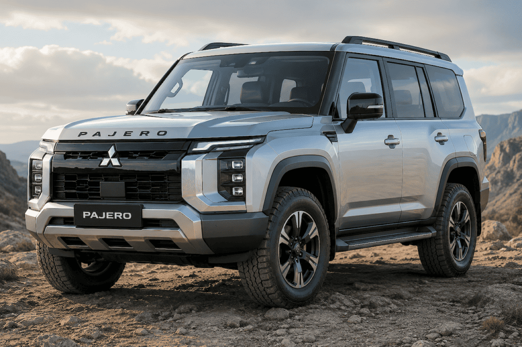 2026 Mitsubishi Pajero artist's impression.