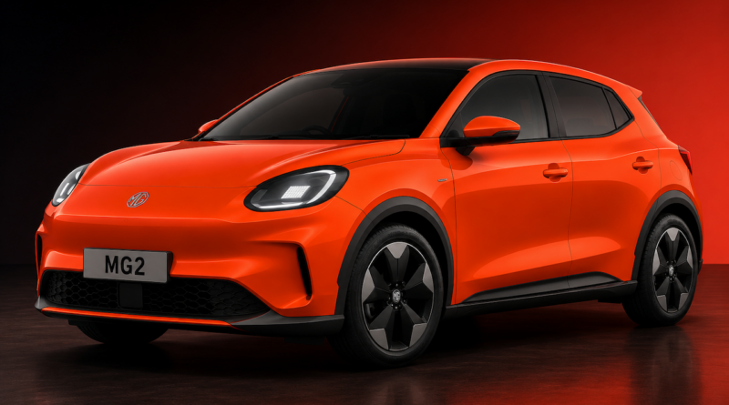 MG MG2 concept artist's impression.