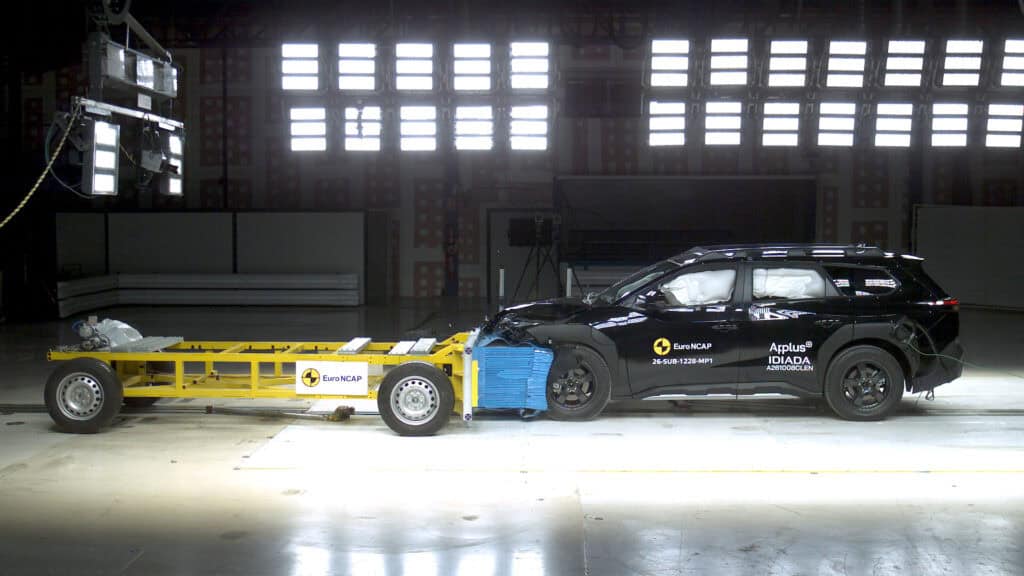 Subaru Trailseeker. ANCAP five stars.