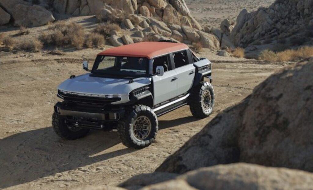 2026 Hummer X SUV concept.