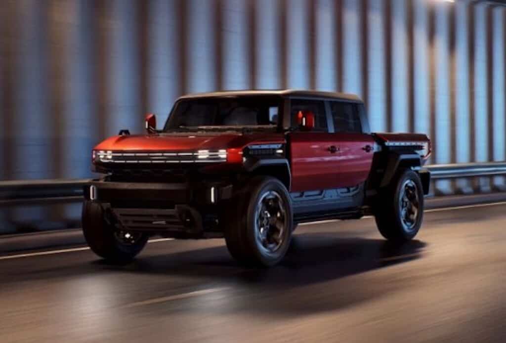2026 Hummer X pick-up concept.