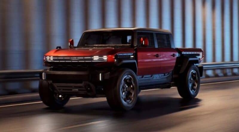 2026 Hummer X pick-up concept.