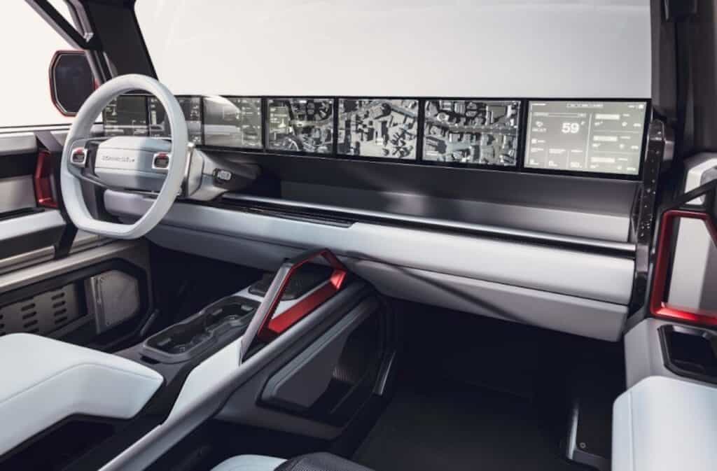 2026 Hummer X interior concept.