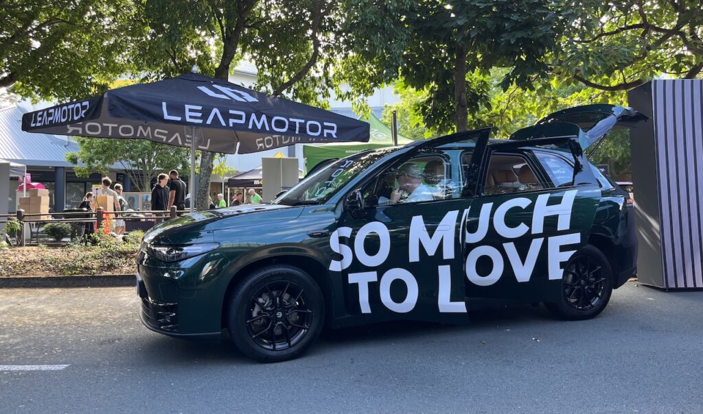 Leapmotor B10 at the 2026 Noosa EV & Electrify Everything Expo