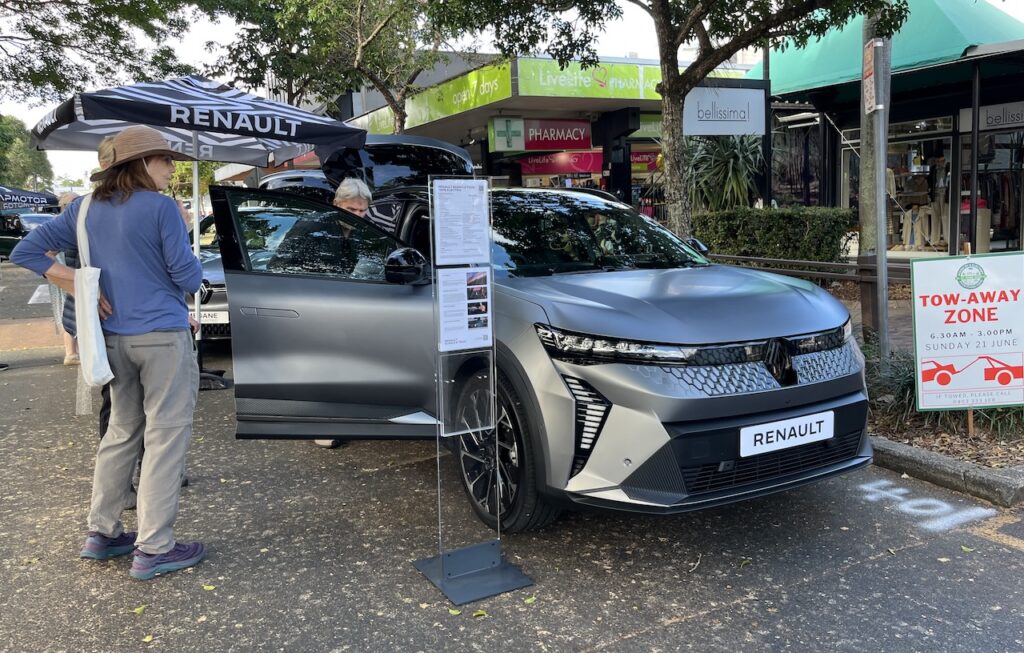 Renault Scenic at the 2026 Noosa EV & Electrify Everything Expo