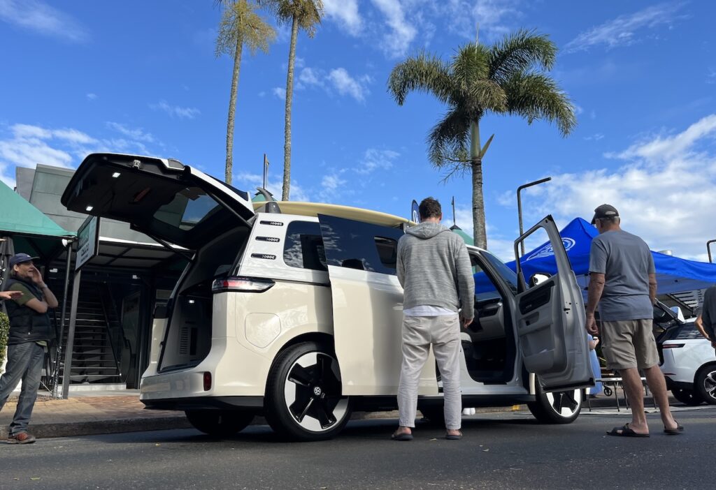 VW I.D. Buzz at the 2026 Noosa EV & Electrify Everything Expo